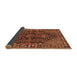 Sideview of Persian Brown Traditional Rug, tr592brn