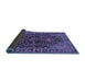 Sideview of Persian Blue Traditional Rug, tr592blu