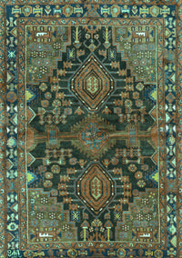 Persian Turquoise Traditional Rug, tr592turq