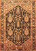 Persian Brown Traditional Rug, tr593brn