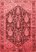 Persian Red Traditional Area Rugs