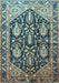 Persian Light Blue Traditional Rug, tr593lblu