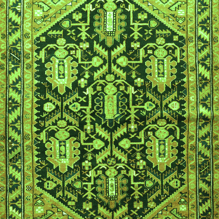Persian Green Traditional Rug, tr593grn