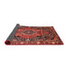 Sideview of Traditional Rust Pink Persian Rug, tr594