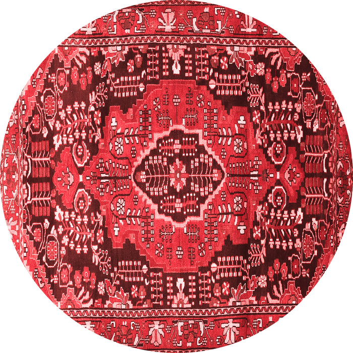 Machine Washable Persian Red Traditional Rug, wshtr594red