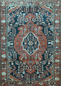 Persian Light Blue Traditional Rug, tr594lblu