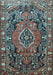 Persian Light Blue Traditional Rug, tr594lblu