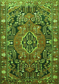 Persian Green Traditional Rug, tr594grn