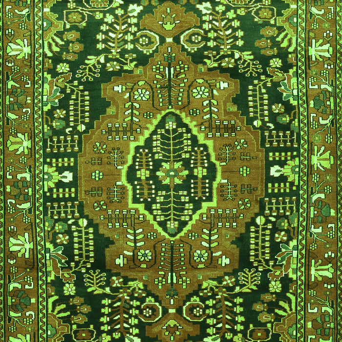 Persian Green Traditional Rug, tr594grn