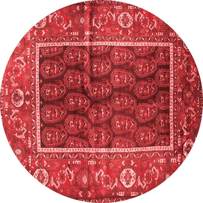 Machine Washable Persian Red Traditional Rug, wshtr595red