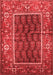 Persian Red Traditional Area Rugs