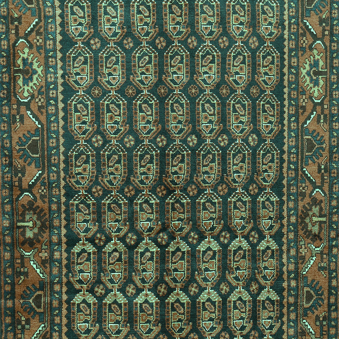 Persian Turquoise Traditional Rug, tr596turq