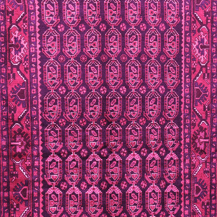 Machine Washable Persian Pink Traditional Rug, wshtr596pnk