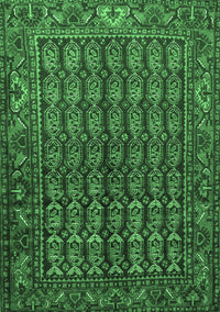 Persian Emerald Green Traditional Rug, tr596emgrn