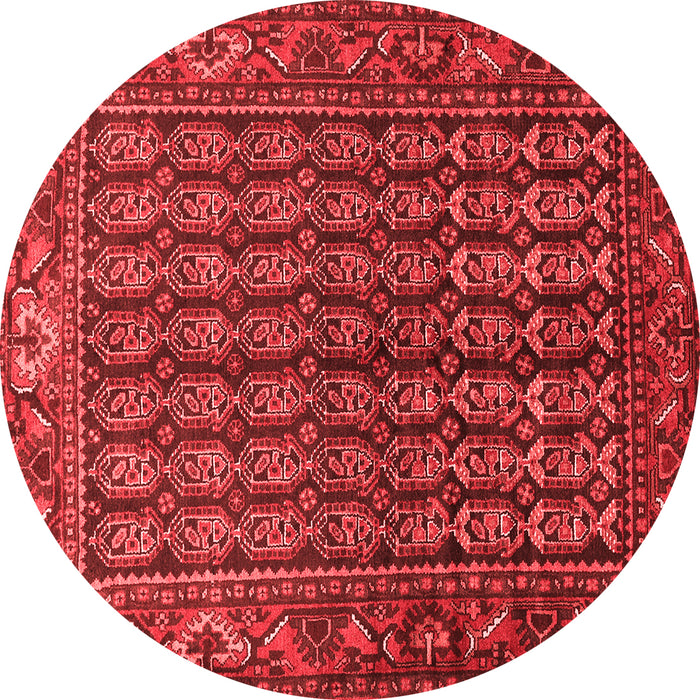 Machine Washable Persian Red Traditional Rug, wshtr596red