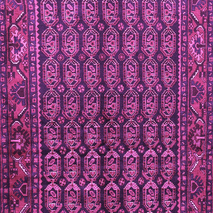 Machine Washable Persian Purple Traditional Area Rugs, wshtr596pur
