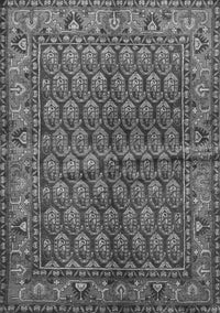 Persian Gray Traditional Rug, tr597gry
