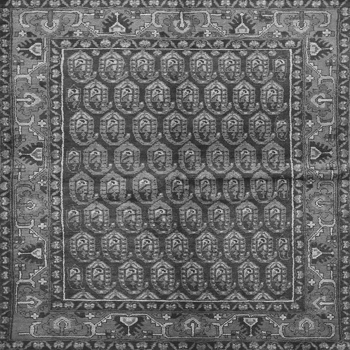 Serging Thickness of Persian Gray Traditional Rug, tr597gry