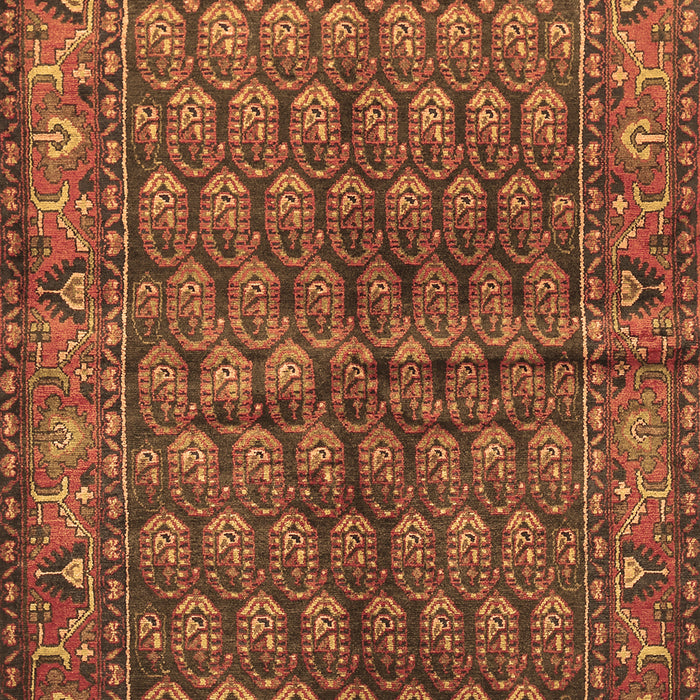 Persian Brown Traditional Rug, tr597brn