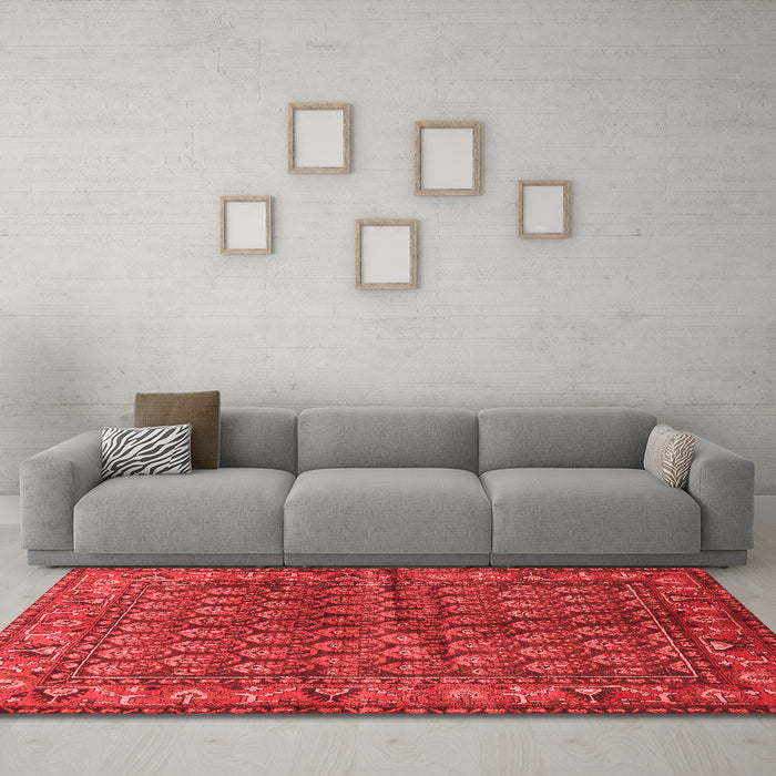 Traditional Red Washable Rugs