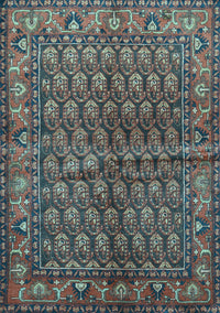 Persian Light Blue Traditional Rug, tr597lblu
