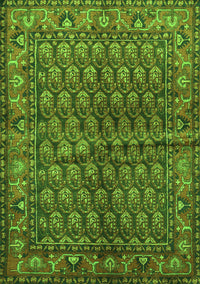 Persian Green Traditional Rug, tr597grn