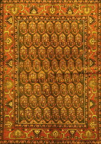 Persian Yellow Traditional Rug, tr597yw