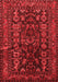 Persian Red Traditional Area Rugs