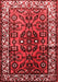 Persian Red Traditional Area Rugs