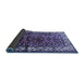 Sideview of Persian Blue Traditional Rug, tr599blu