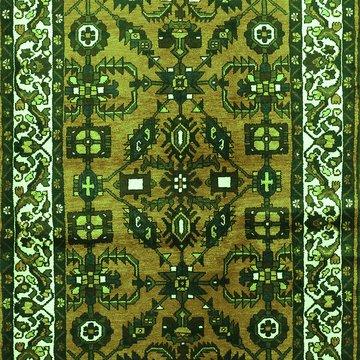 Persian Green Traditional Rug, tr599grn