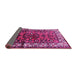 Sideview of Persian Pink Traditional Rug, tr599pnk
