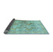 Sideview of Persian Light Blue Traditional Rug, tr59lblu