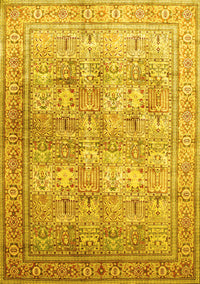 Persian Yellow Traditional Rug, tr59yw