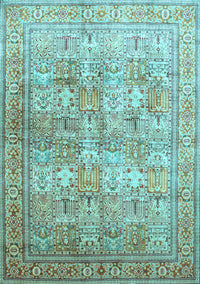 Persian Light Blue Traditional Rug, tr59lblu