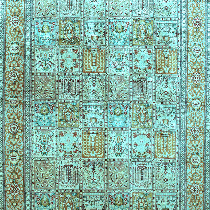 Persian Light Blue Traditional Rug, tr59lblu