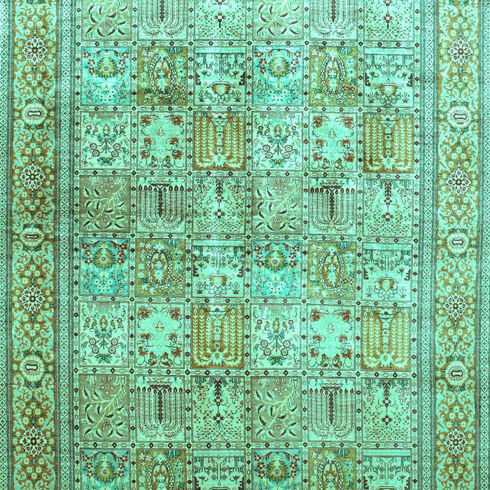 Persian Turquoise Traditional Rug, tr59turq