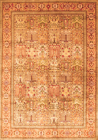 Persian Orange Traditional Rug, tr59org