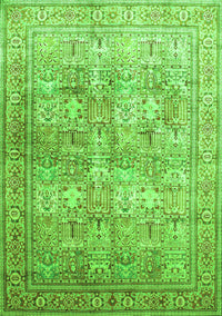 Persian Green Traditional Rug, tr59grn