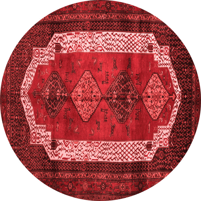 Machine Washable Persian Red Traditional Rug, wshtr5red
