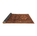 Sideview of Persian Brown Traditional Rug, tr600brn