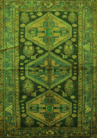 Persian Green Traditional Rug, tr600grn