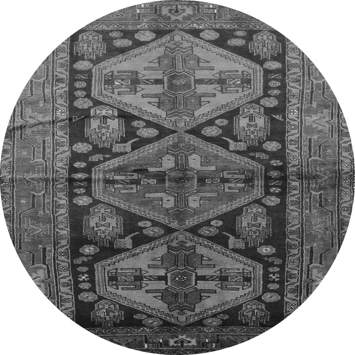 Square Persian Gray Traditional Rug, tr600gry