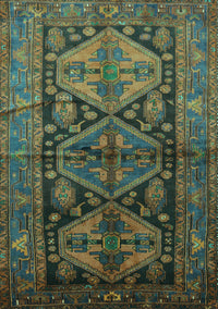 Persian Turquoise Traditional Rug, tr600turq