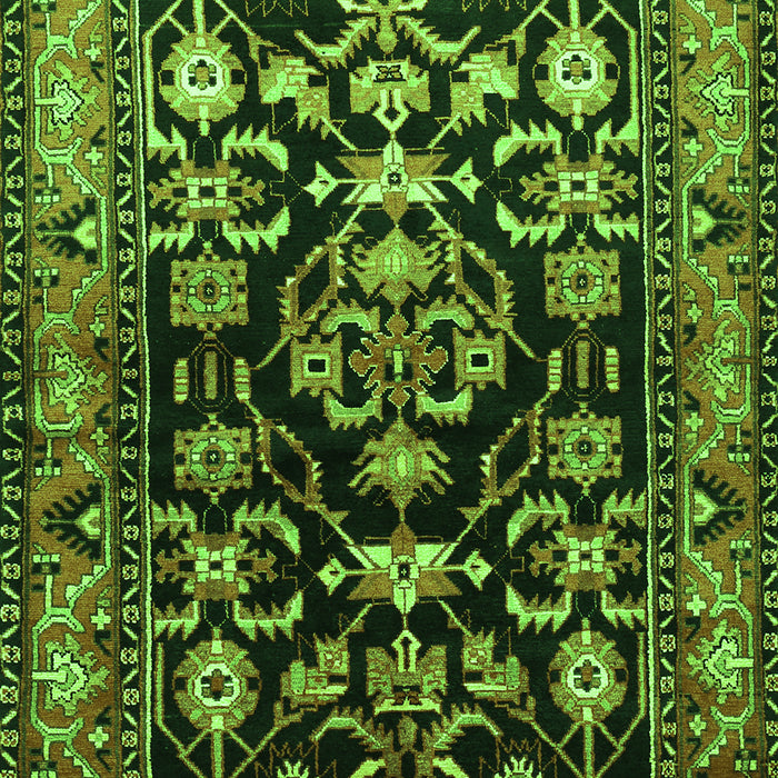 Persian Green Traditional Rug, tr601grn