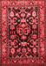 Persian Red Traditional Area Rugs