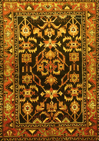 Persian Yellow Traditional Rug, tr601yw