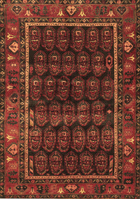 Persian Brown Traditional Rug, tr602brn