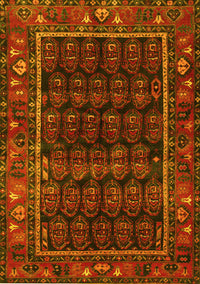 Persian Yellow Traditional Rug, tr602yw
