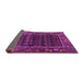 Sideview of Persian Purple Traditional Rug, tr602pur